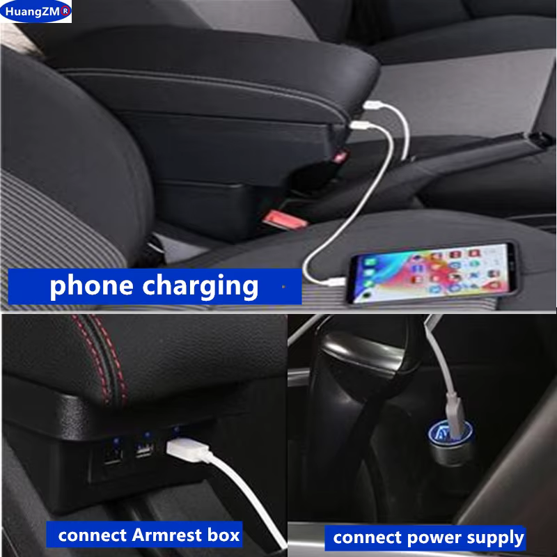 Boîte d'accoudoir pour Suzuki Swift 2005-2026