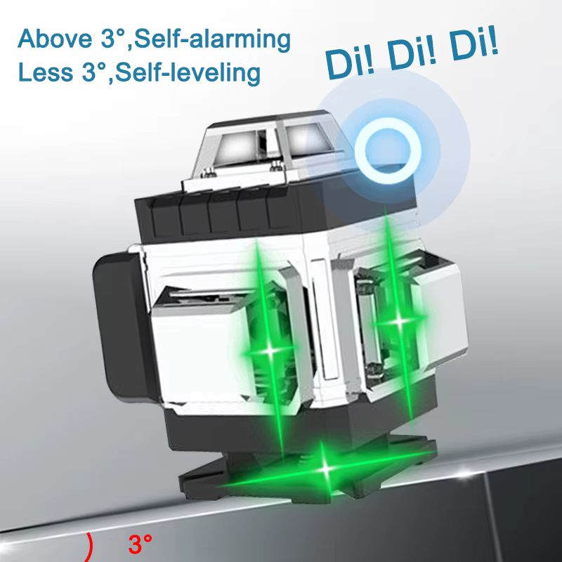 Niveau Laser 16/12/8 lignes 3D/4D