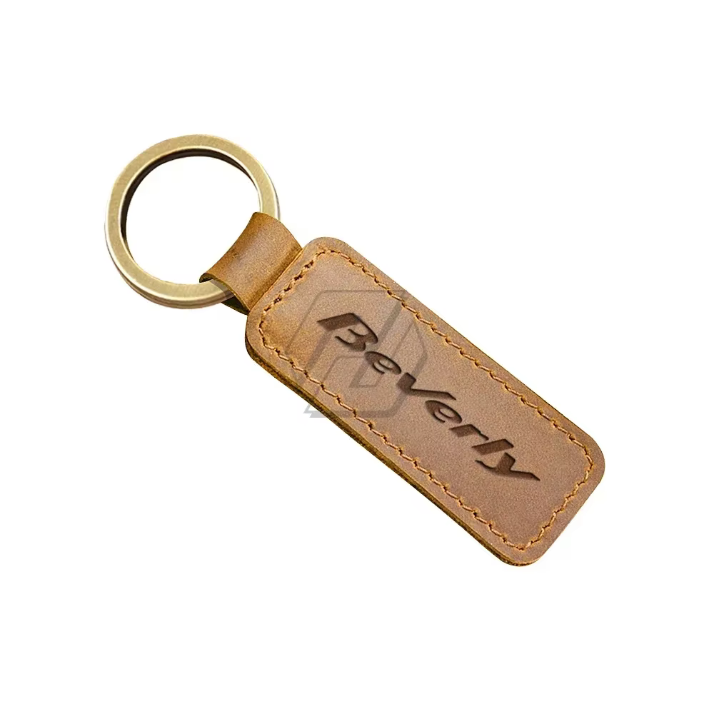 Porte-clés en cuir de vache pour moto et Scooter Beverly 300 S