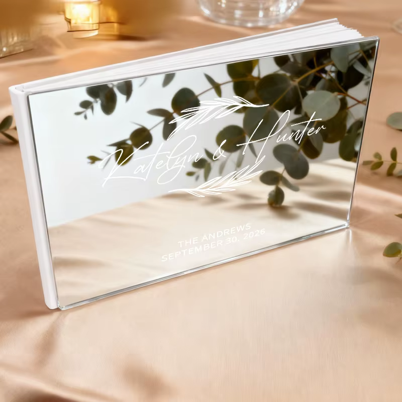Livre d'or de mariage personnalisé