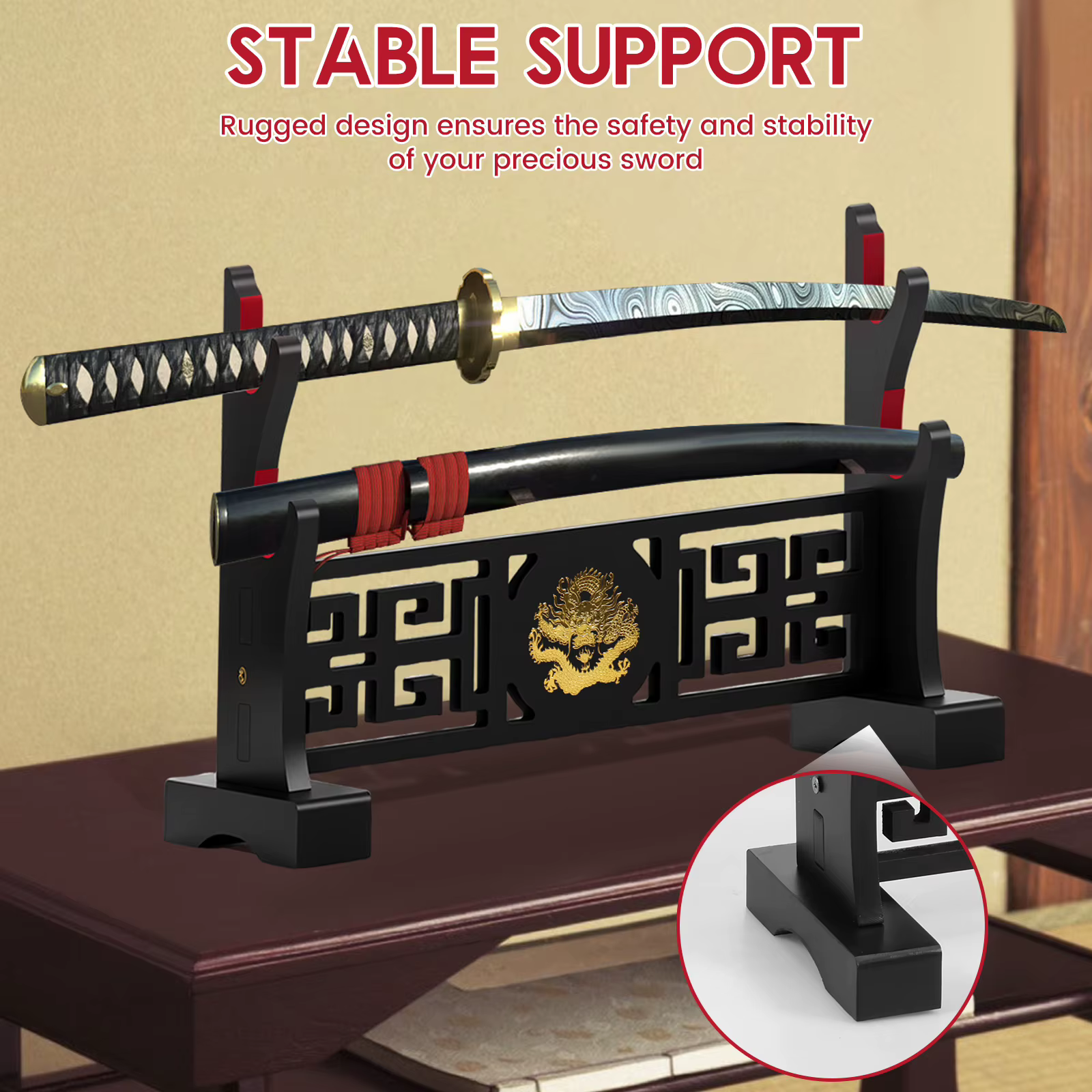 Support d'arme Anime, présentoirs à monter soi-même