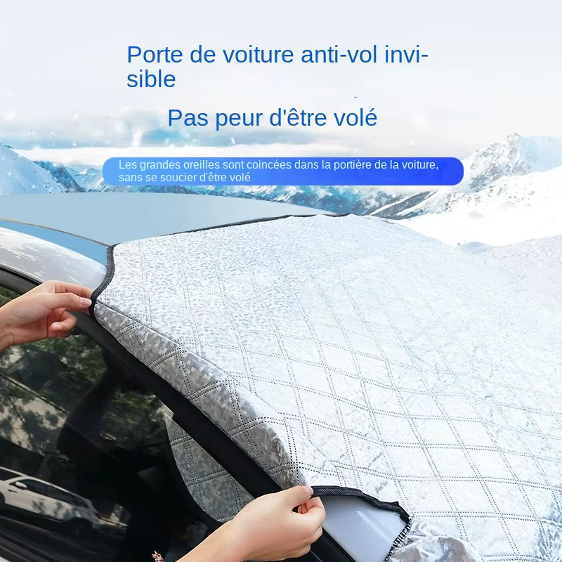 Juste magnétique pour pare-brise avant de voiture