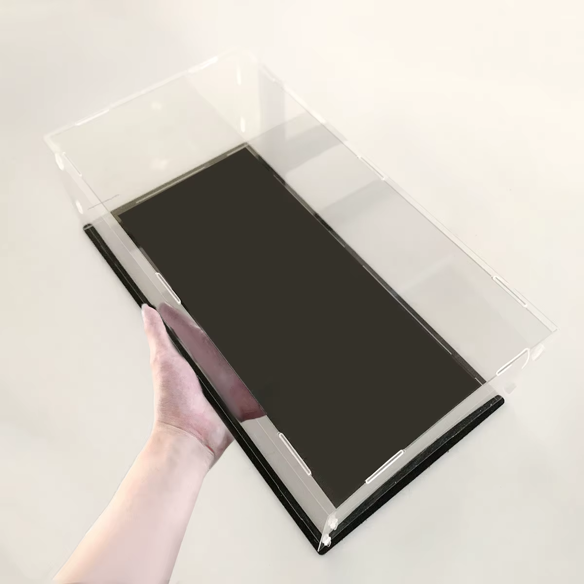 Boîte de présentation transparente en acrylique à l'échelle 1:14