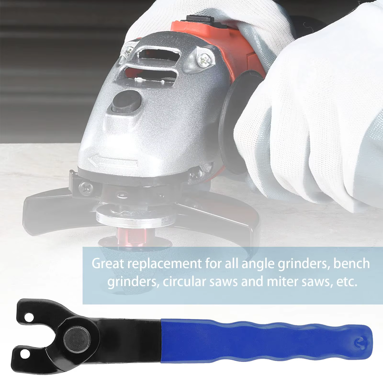 Meuleuse d'angle accessoire clé multi-fonctionnelle réglable en plastique clé serrure à main ménage clé outil électrique