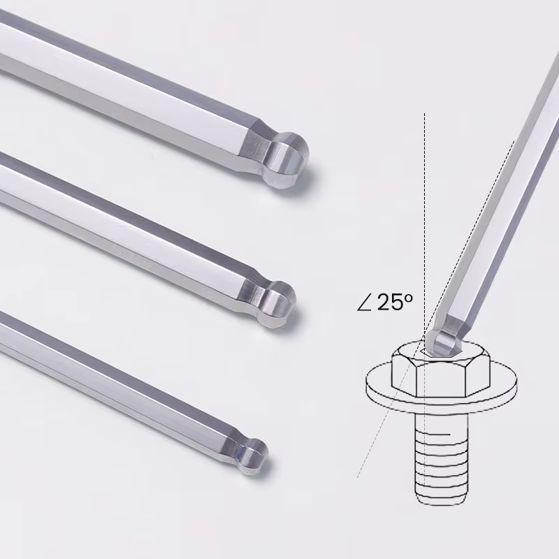 AIRAJ Allen Wrench Set Clé Hexagonale Multifonctionnel Bras Court Outil Clé Universelle