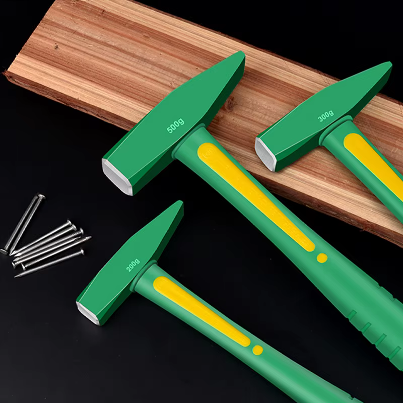 PerSCH-Marteau de Construction Antichoc à Tête Plate en Plastique Enveloppé