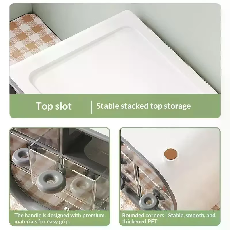Boîte de rangement à 7 grilles