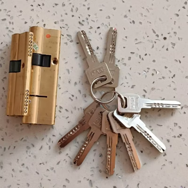 Cylindre de porte serrure biaisée 65 70 80 90 115mm
