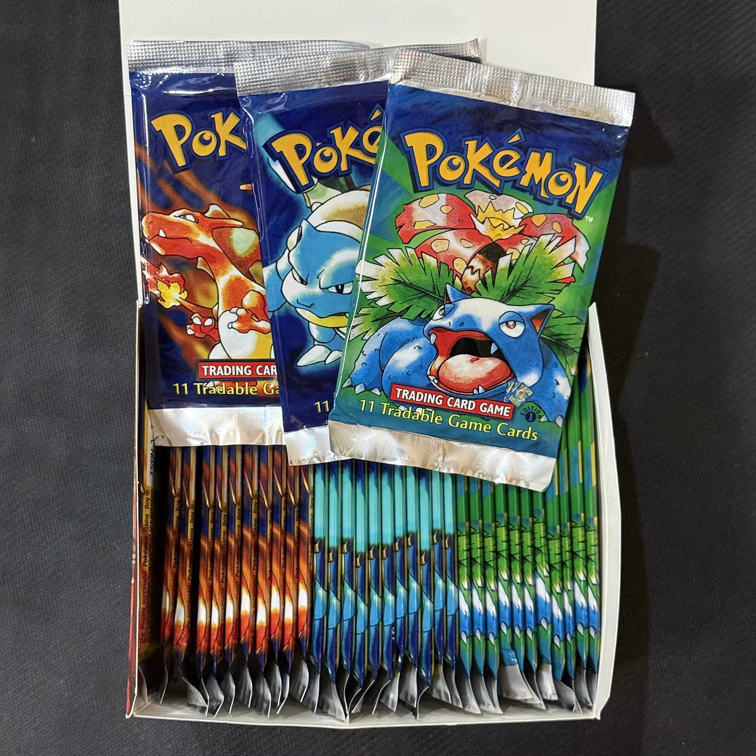Cartes proxy PTCG, Booster, 36 paquets pour la Base, ensemble Pokemon, carte de collection faite maison TCG