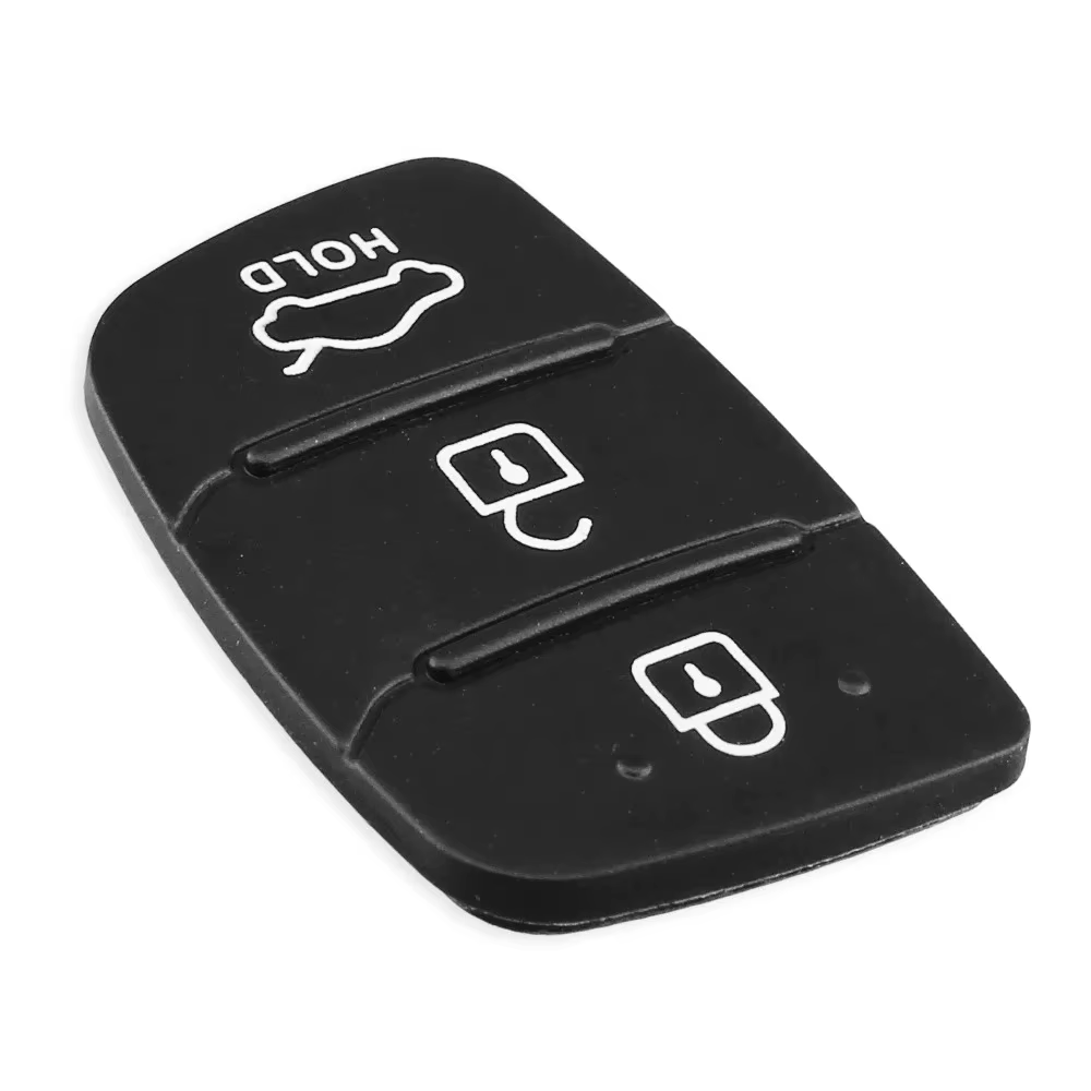 Coque de clé de réparation de voiture en caoutchouc de remplacement