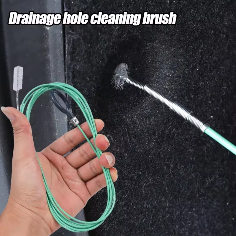 Brosse de nettoyage pour débouchon d'égout de voiture
