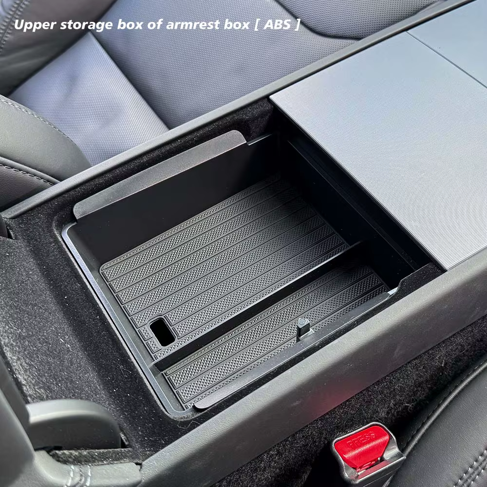 Boîte de rangement pour console et accoudoir TESY pour Tesla New Model Y Juniper Launch