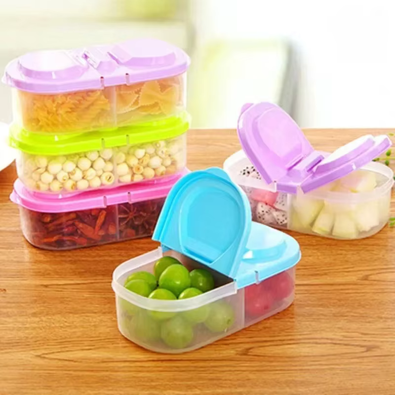 Récipient alimentaire en plastique sain