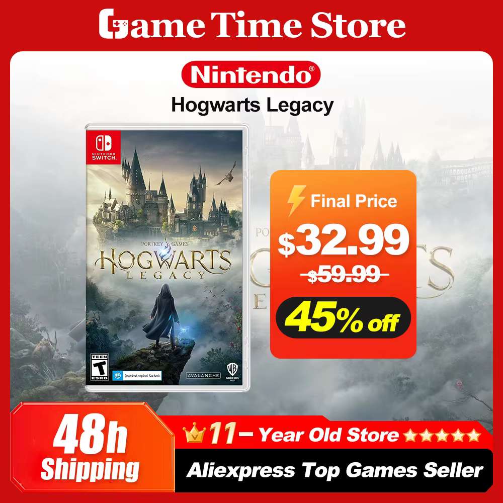 Hogwarts Legacy offres de jeux Nintendo Switch