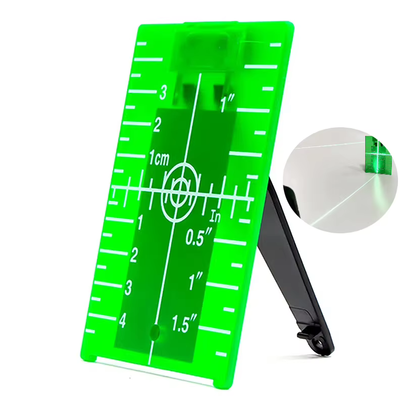 Plaque de carte cible Laser en plastique pour niveau