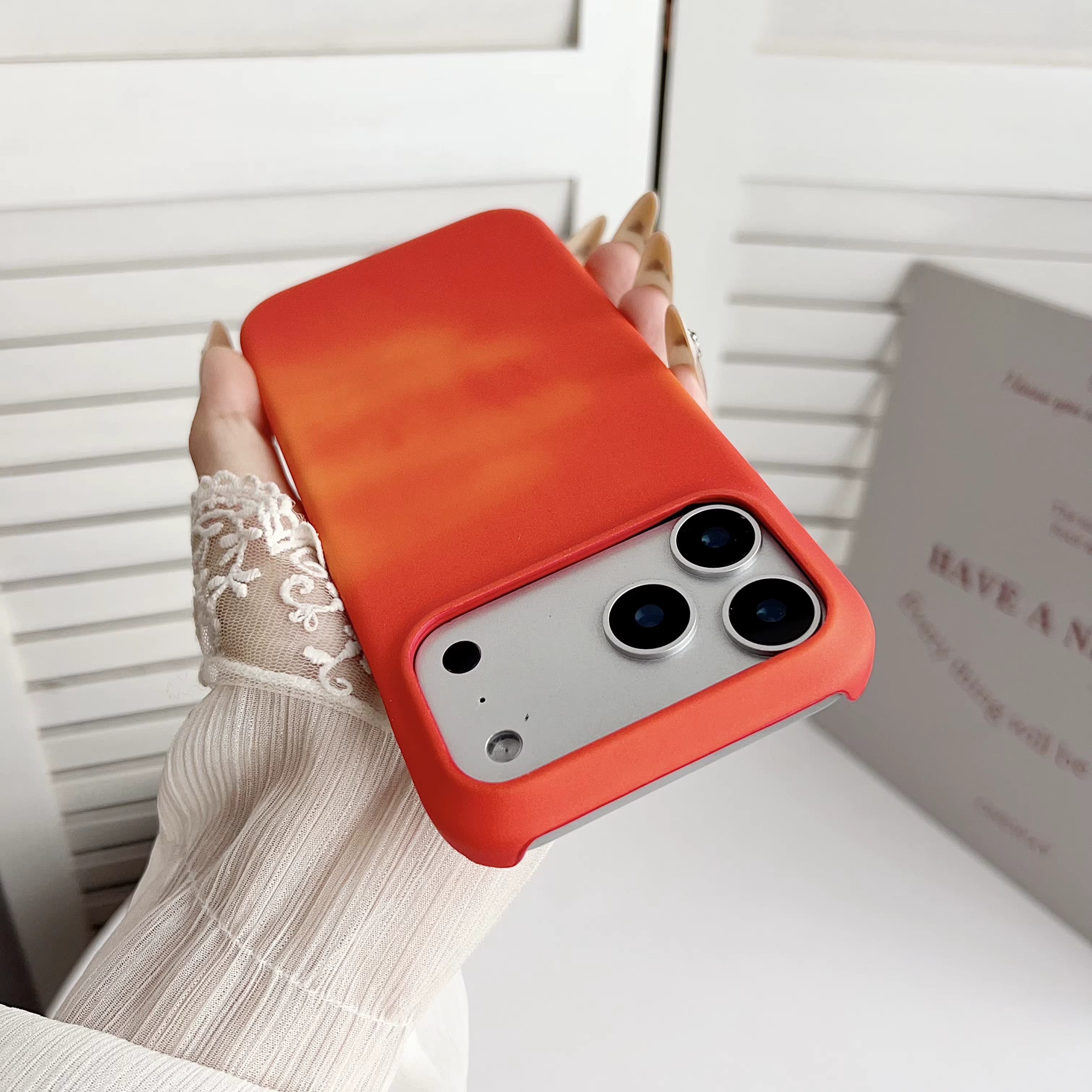 Coque de téléphone à détection thermique