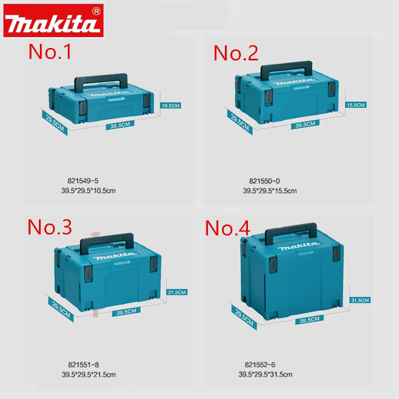 Makita MAKPAC – boîtier en plastique combiné