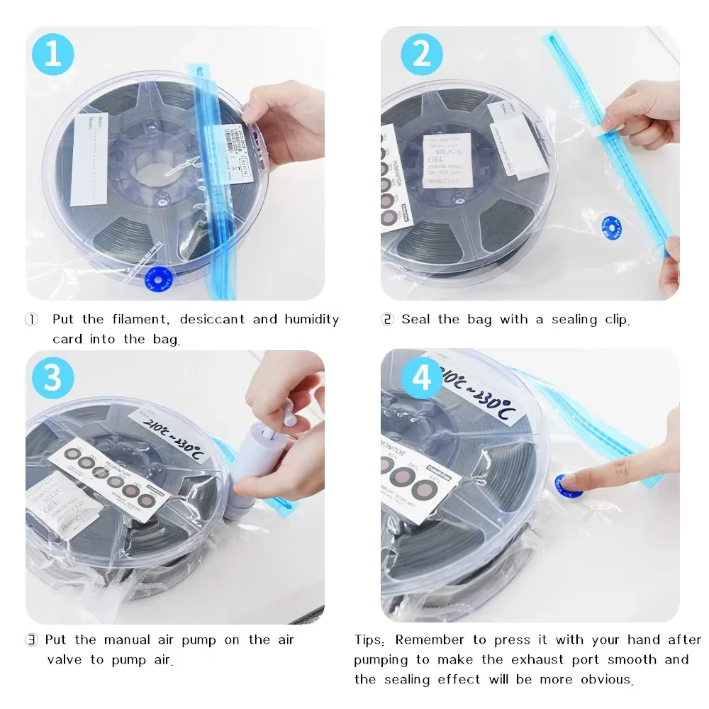 Sac de rangement de Filament d'imprimante 3D