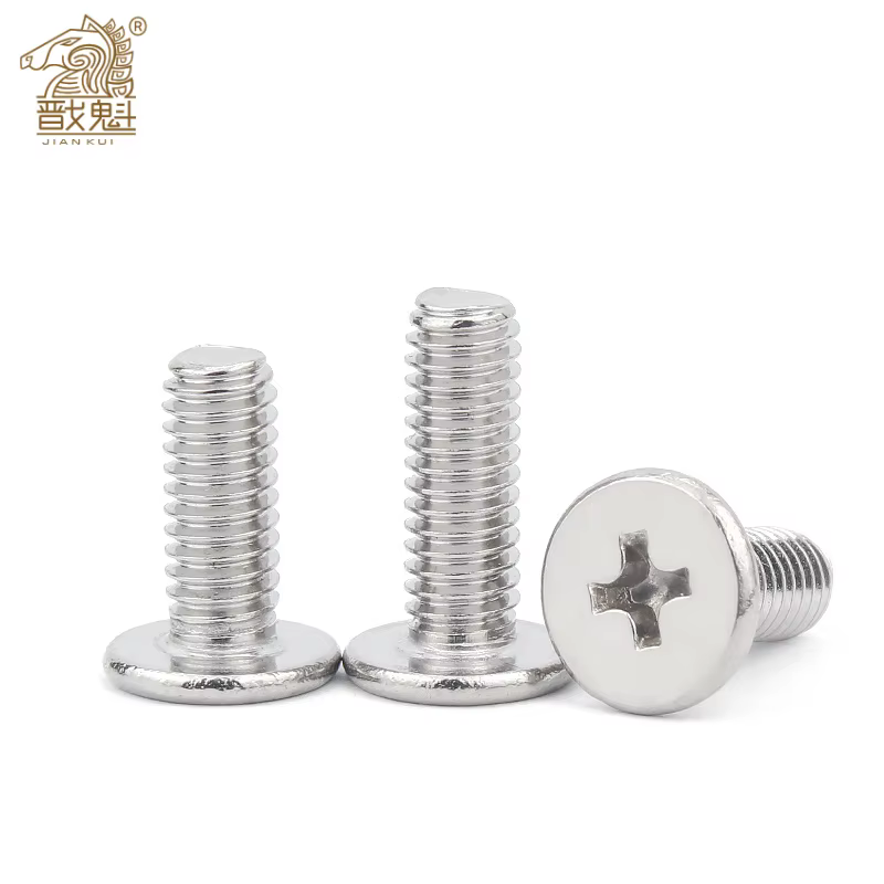 Vis à empreinte cruciforme en acier inoxydable 100304 /50/20 pièces, m1.4, m1.6, M2, M2.5, m3, M4, M5, M6, M8, CM encastré en croix,