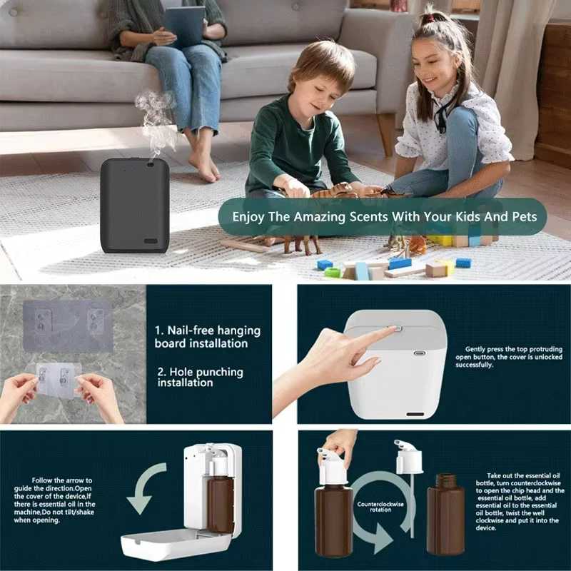 Machine d'air de parfum intelligente pour diffuseur
