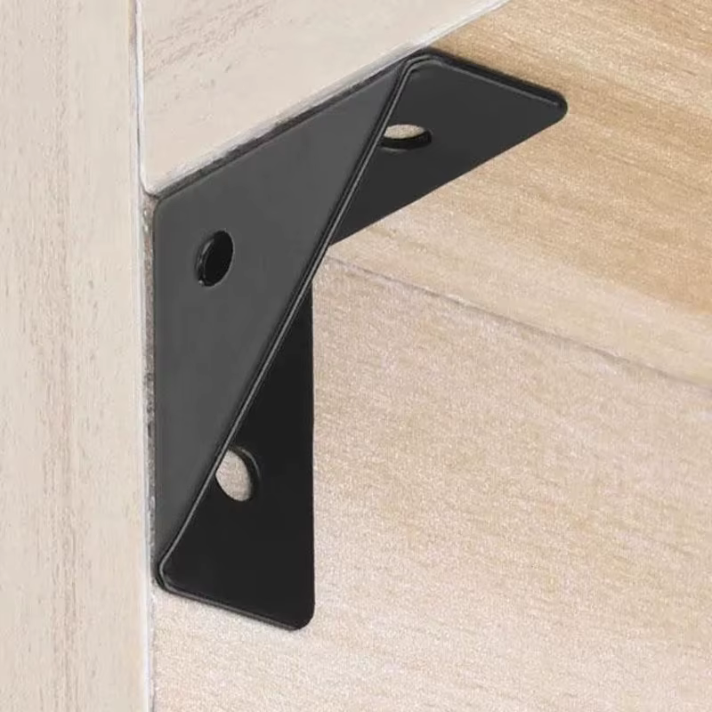 Supports d'angle en acier robustes : 90 ° support à angle droit