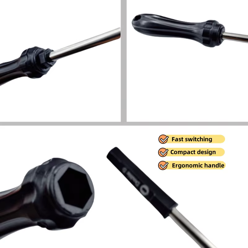 Kit d'outils de réglage du carburateur 10 pièces pour moteurs à 2 temps – Compatible avec les tronçonneuses et les