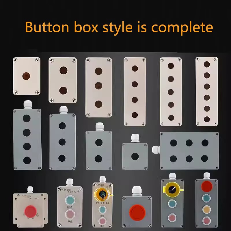 Boîtier à bouton en aluminium moulé de la série FA