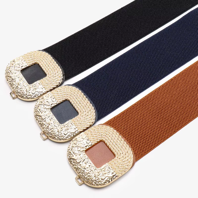 Ceinture de taille pour femme à double boucle