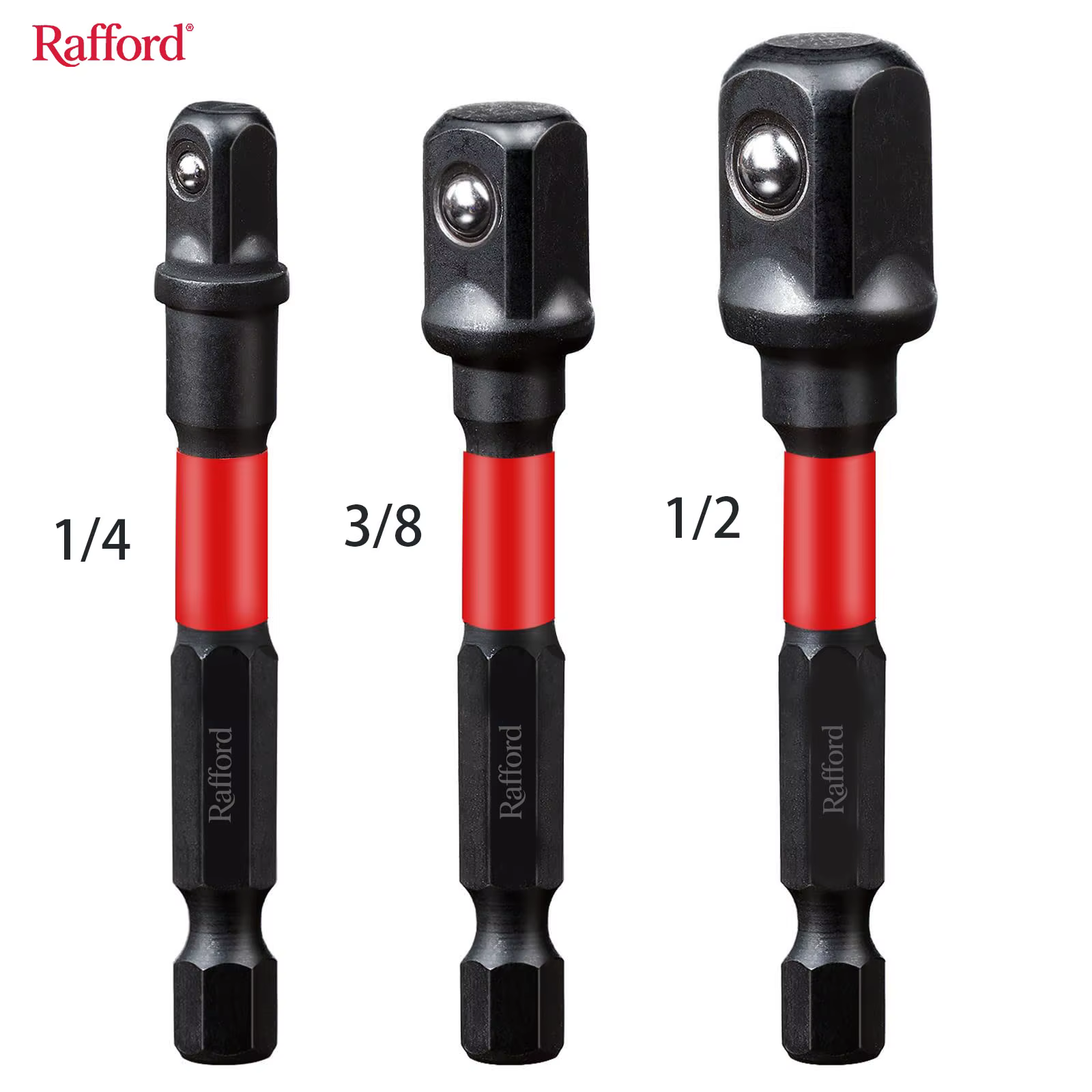 Rafford – jeu d'adaptateurs de douilles à percussion 3 pièces