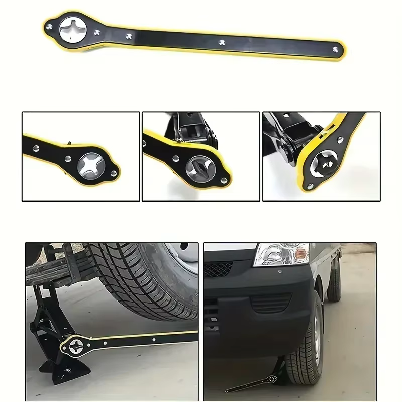 Clé à cliquet pour cric de voiture