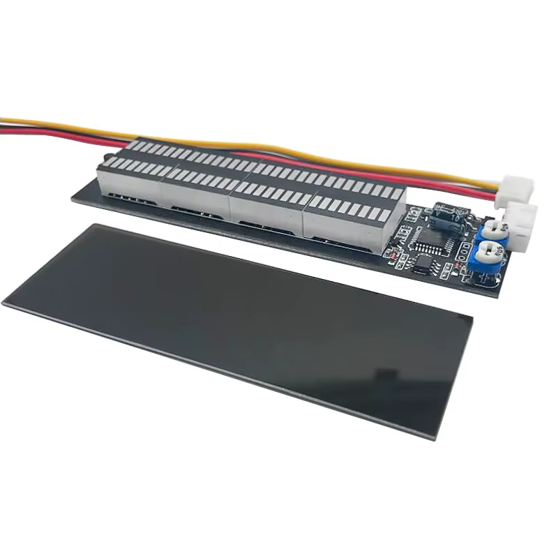 GHXAMP Amplificateur double 32 canaux avec indicateur de niveau de spectre musical LED