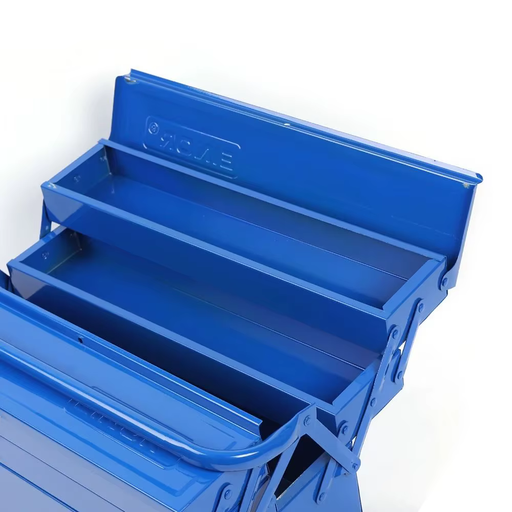 Grande boîte à outils en métal légère