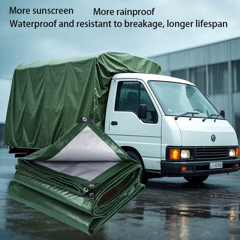 Grande bâche imperméable robuste 3m x 4m / 3m