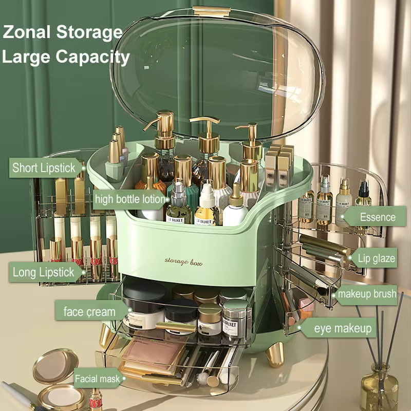 Boîte de rangement de cosmétiques