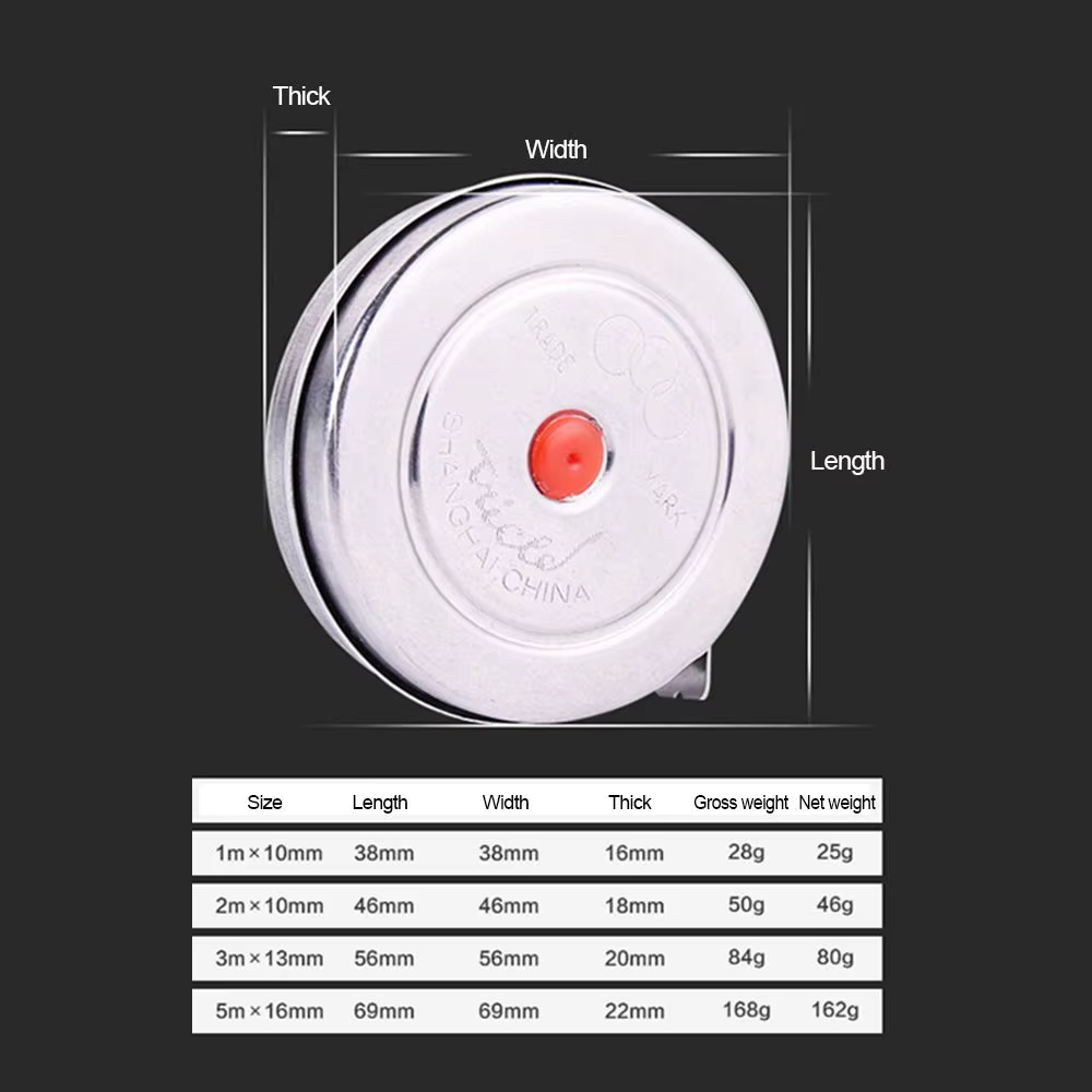 Règle de mesure simple en acier inoxydable