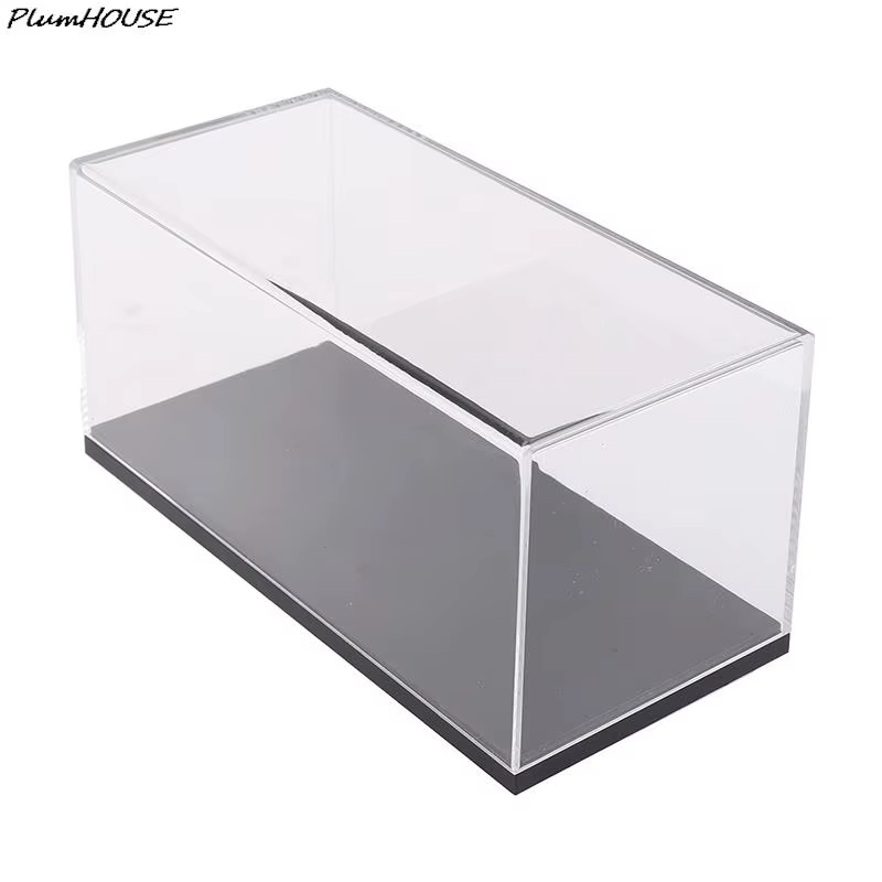 Vitrine en acrylique transparente pour modèles de voiture
