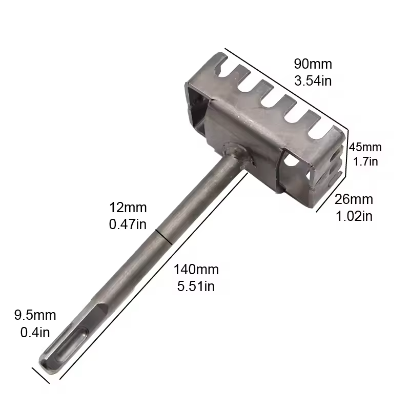 Perceuse carrée, ouvre-trou électrique créatif