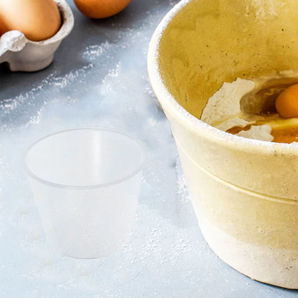 5 tasses à mesurer pour le riz en plastique transparent avec échelle claire pour une mesure précise du riz