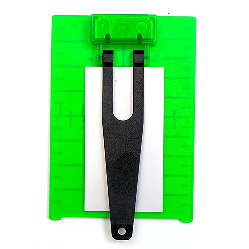 Plaque de carte cible Laser en plastique pour niveau