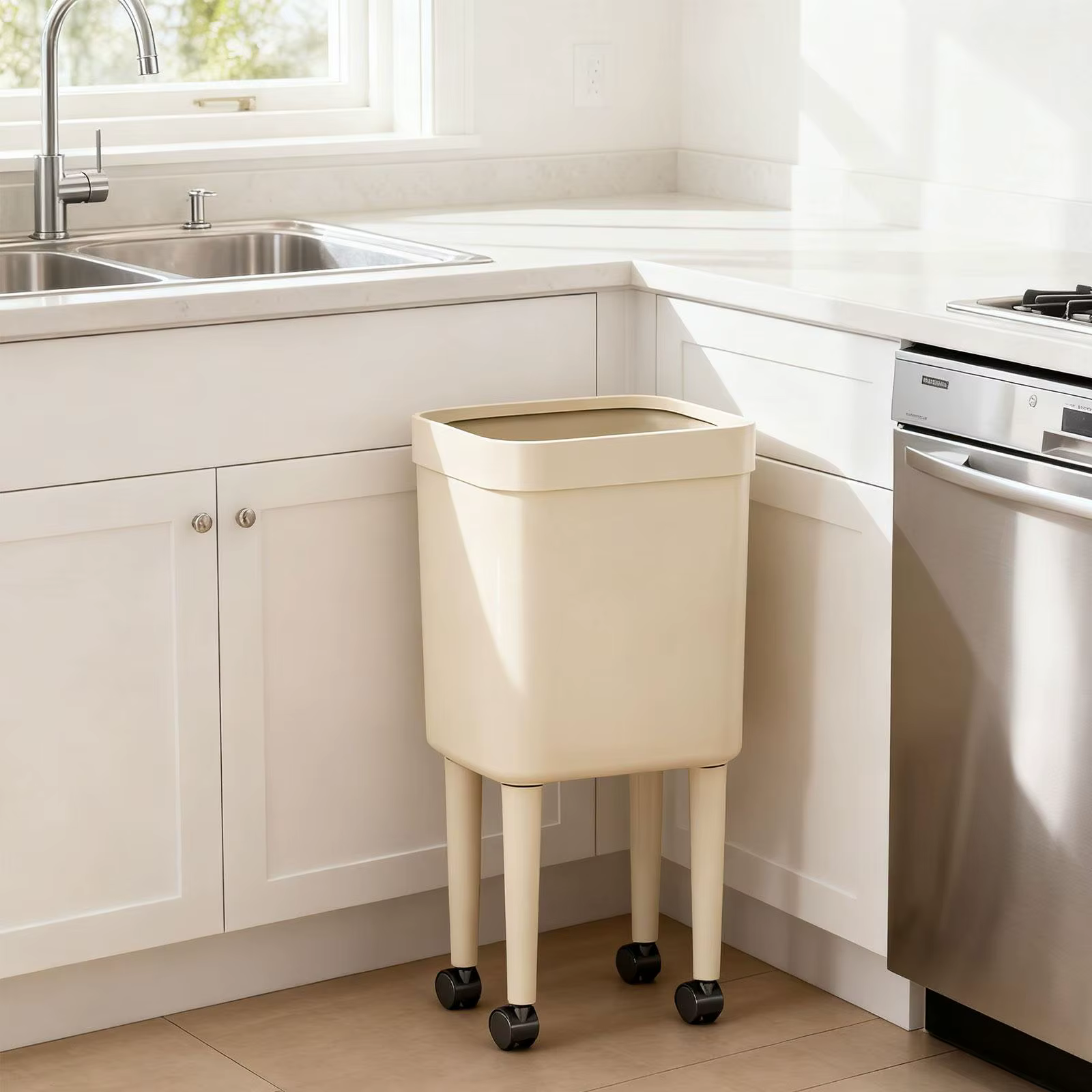 Poubelle pratique, poubelle à déchets
