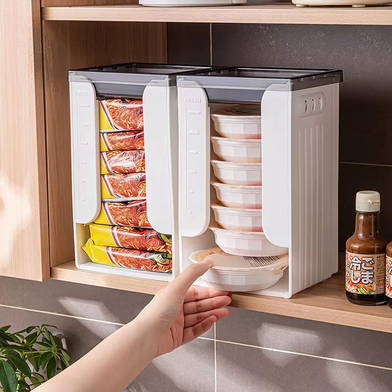 Boîte de rangement pour nouilles instantanées de grande capacité