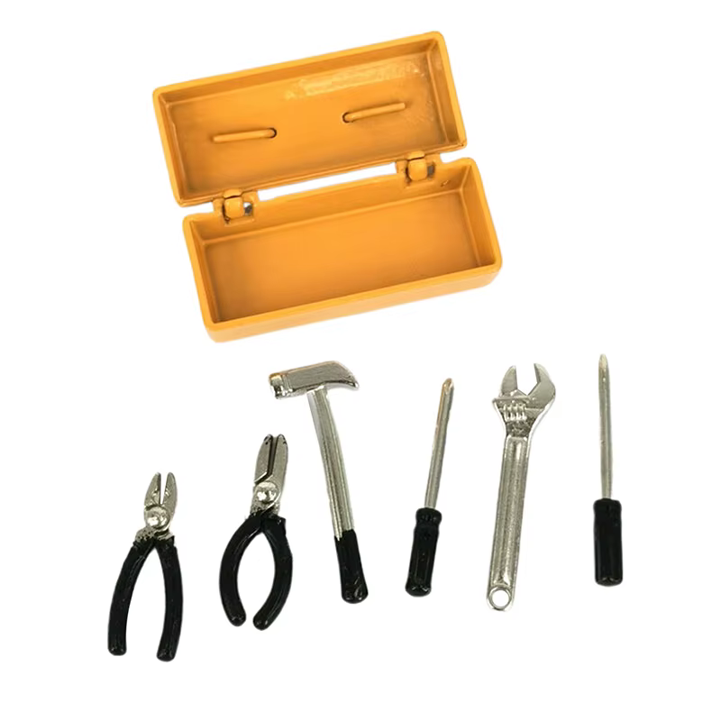 Boîte à outils l'inventaire de maison de course