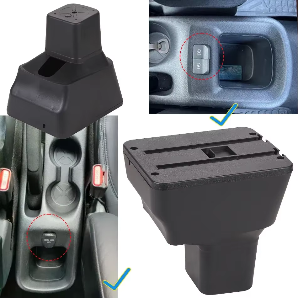Boîte de rangement pour accoudoir de voiture Nissan Kicks