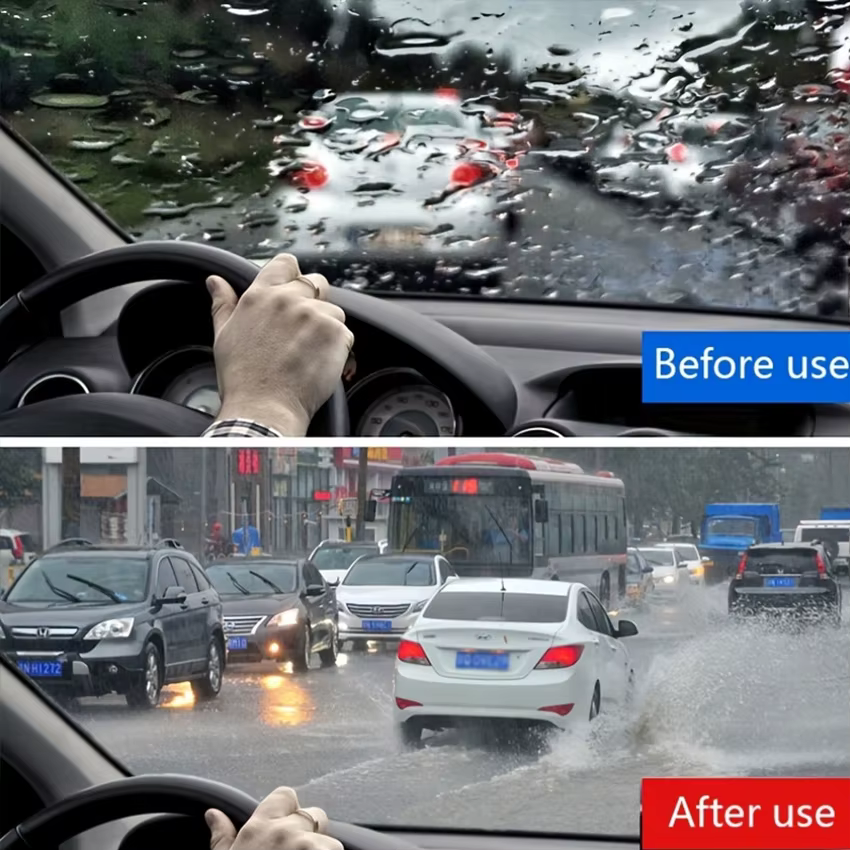 Spray Anti-pluie pour verre de voiture