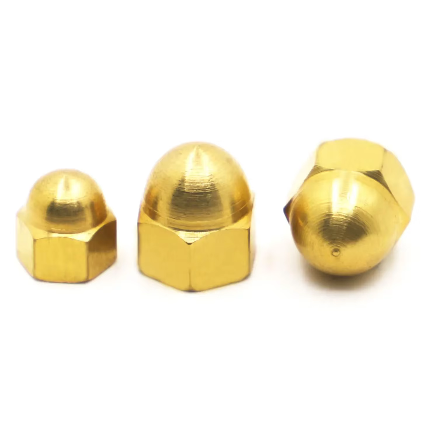 Écrou à Tête Hexagonale en Cuivre M3, M5, M6, M8, M10, M12, M14, M16, Din1587