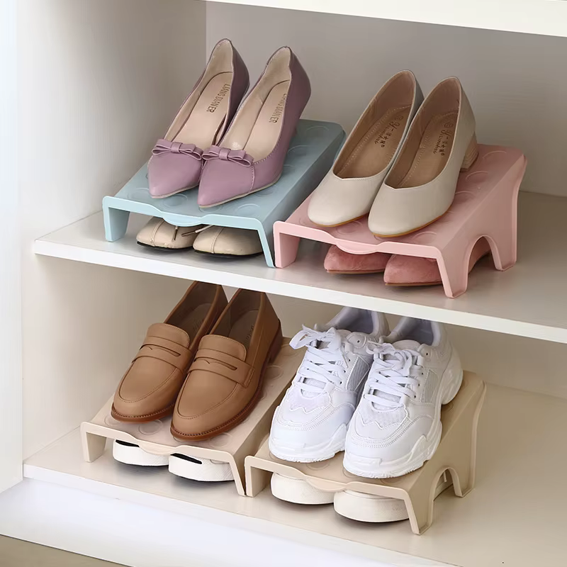 Étagère à chaussures de rangement domestique
