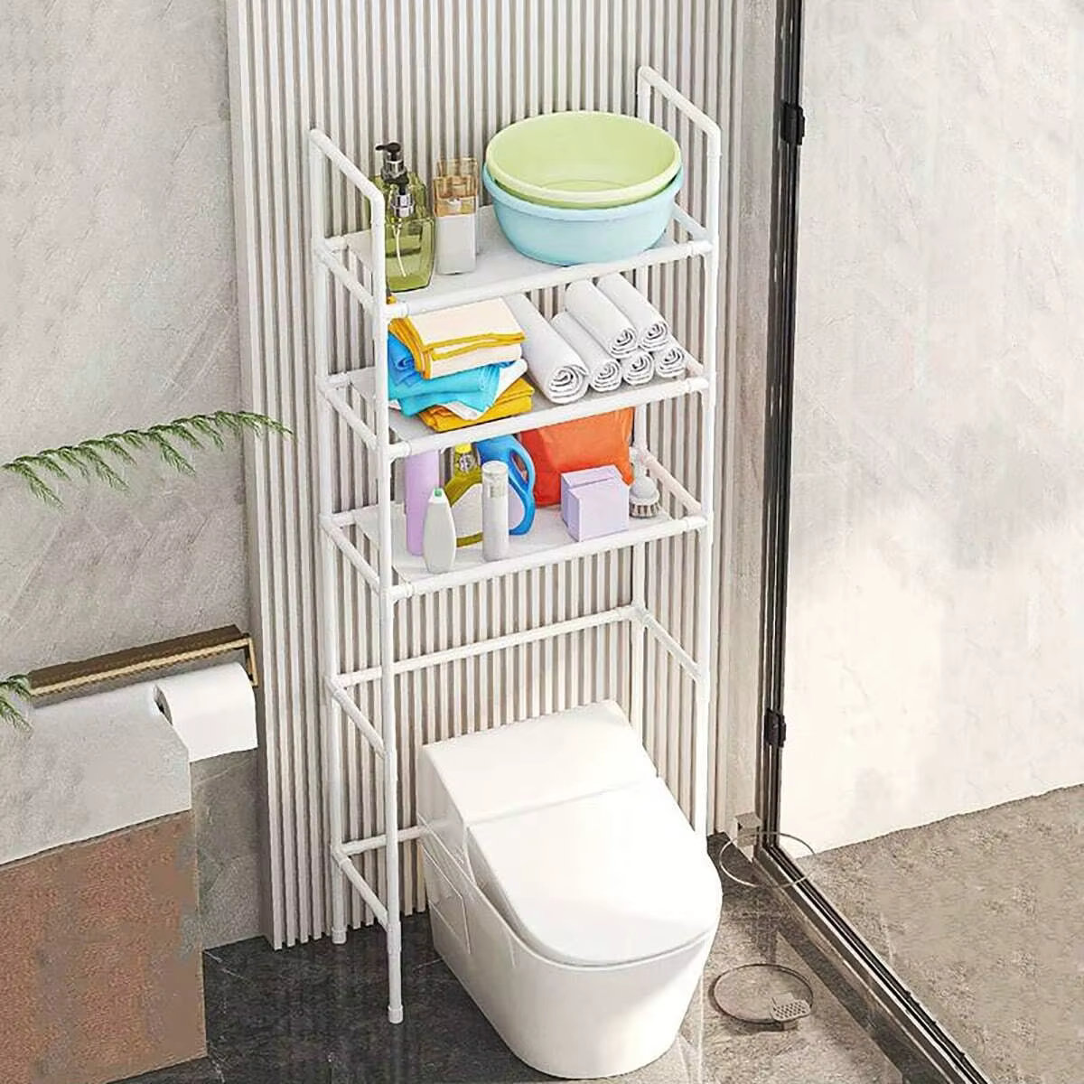 Support de rangement pour salle de bain