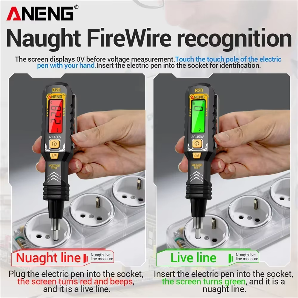 ANENG B20 – stylo testeur de tension