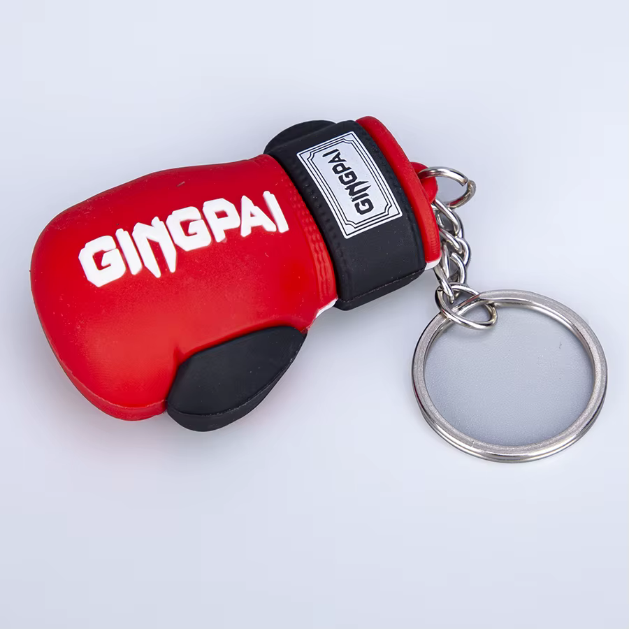 Mini gants de boxe porte-clés poinçon sac de sable pendentif Muay Thai coup de pied MMA gant Taekwondo cibles