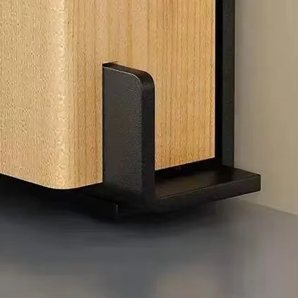 Clips de guidage de sol inférieur pour porte de grange coulissante